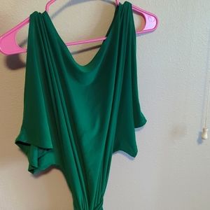 Size L Vibrant Green Dress